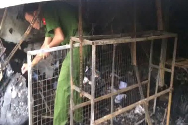 Cháy cửa hàng đồ chơi trẻ em, 3 người được cứu sống