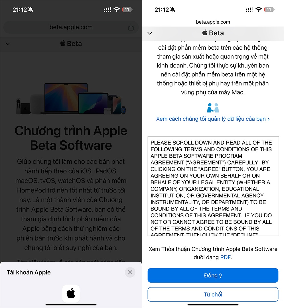 Cách cập nhật iOS 26.1 Beta để sử dụng Apple Intelligence tiếng Việt - 1