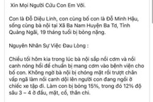 Điều tra người dựng chuyện con nhỏ bị bà nội đổ canh nóng để quyên tiền