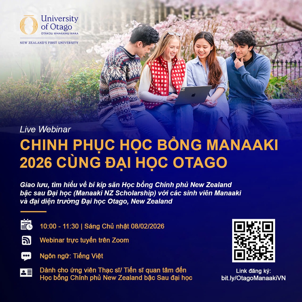 Đại học Otago - điểm đến du học New Zealand bậc sau đại học - 4 Đại học Otago - điểm đến du học New Zealand bậc sau đại học - 4