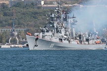 Nga điều tàu khu trục trang bị vũ khí hạng nặng tới Syria