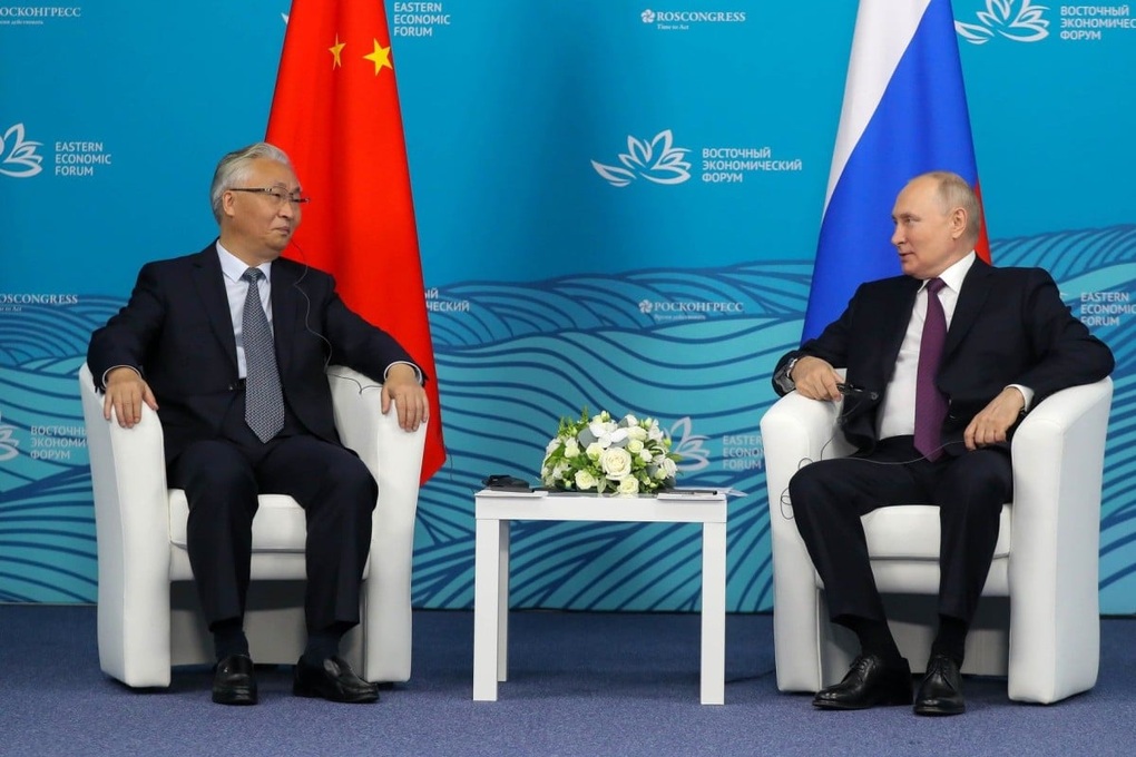 Ông Putin nói quan hệ với Trung Quốc ở mức chưa từng có trong lịch sử - 1 Ông Putin nói quan hệ với Trung Quốc ở mức chưa từng có trong lịch sử - 1