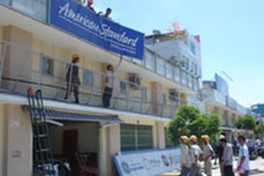 Cưỡng chế giải toả 21 ki ốt trái phép