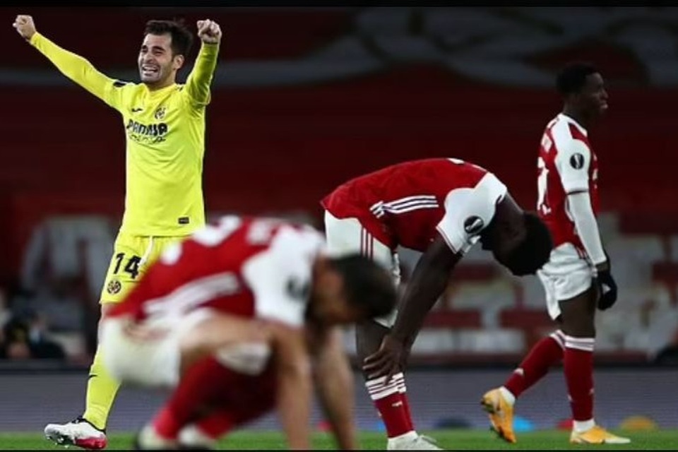 Trắng tay ở Cúp châu Âu, CĐV Arsenal giận dữ đòi sa thải HLV Arteta - 1 Trắng tay ở Cúp châu Âu, CĐV Arsenal giận dữ đòi sa thải HLV Arteta - 1