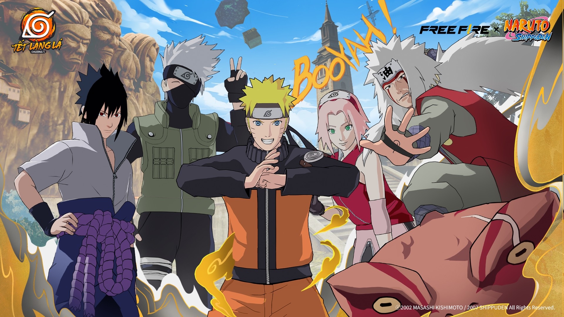 Sự kiện Tết Làng Lá: Màn hợp tác giữa Free Fire và Naruto Shippuden - 2