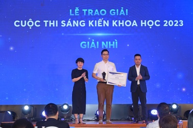 VinUni đạt giải nhì cuộc thi Sáng kiến Khoa học 2023