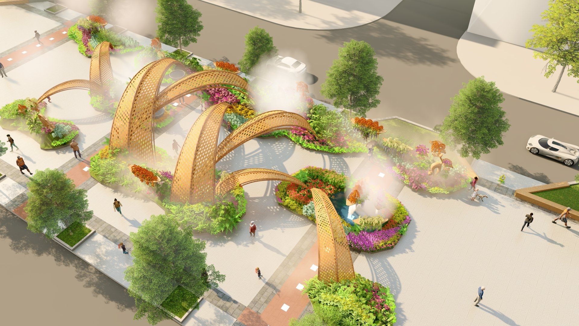 Diện mạo Đường hoa Nguyễn Huệ TPHCM Tết Quý Mão 2023 - 9 Diện mạo Đường hoa Nguyễn Huệ TPHCM Tết Quý Mão 2023 - 9
