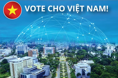 Việt Nam là đại diện duy nhất của Đông Nam Á lọt vào giải thưởng Thành phố thông minh châu Á