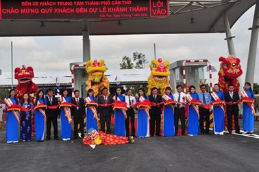 Cần Thơ: Khánh thành bến xe khách Trung tâm thành phố