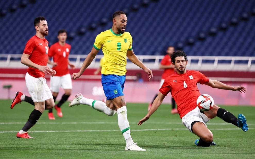 Cunha lập công đưa Olympic Brazil vào bán kết Olympic 2020 - 2 Cunha lập công đưa Olympic Brazil vào bán kết Olympic 2020 - 2