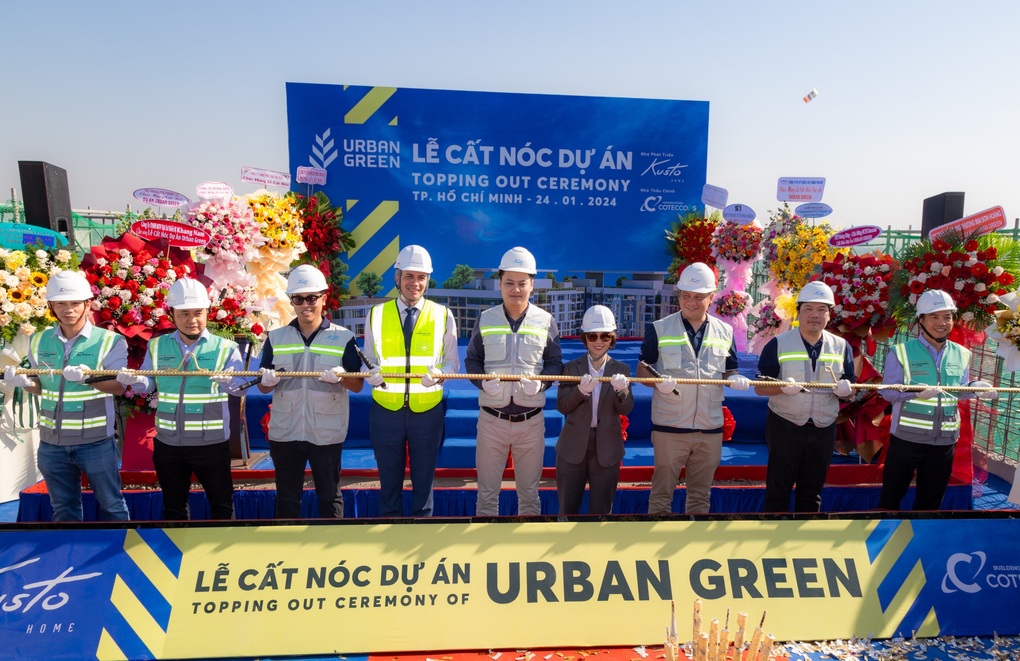 Kusto Home cất nóc dự án Urban Green tại thành phố Thủ Đức - 1 Kusto Home cất nóc dự án Urban Green tại thành phố Thủ Đức - 1