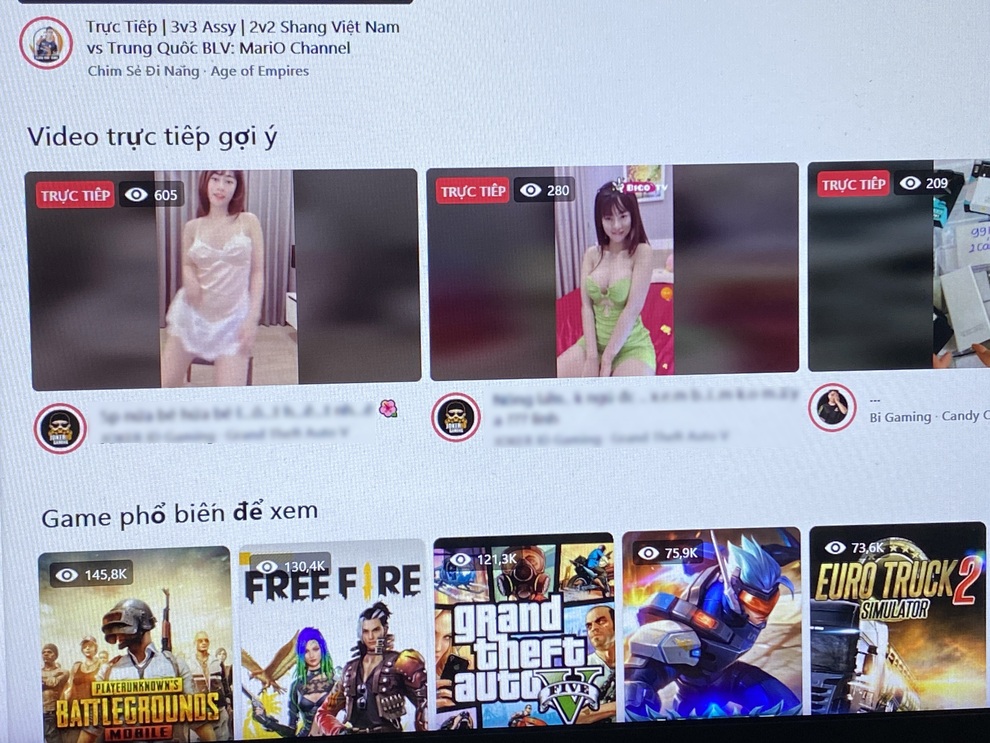 Video hở hang, phản cảm tràn ngập Facebook Gaming - 2 Video hở hang, phản cảm tràn ngập Facebook Gaming - 2