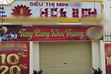Một siêu thị mini ở Cần Thơ bị phạt vì bán hàng không rõ nguồn gốc