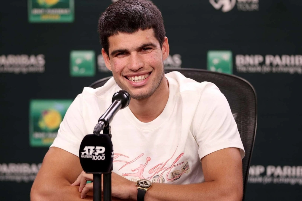 Alcaraz quyết tâm bảo vệ ngôi vô địch Indian Wells - 1 Alcaraz quyết tâm bảo vệ ngôi vô địch Indian Wells - 1