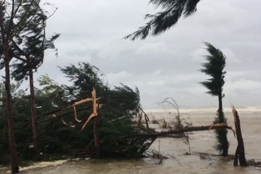 Hàng trăm ki ốt tại bãi biển Cửa Lò và Cửa Hội bị bão tàn phá.