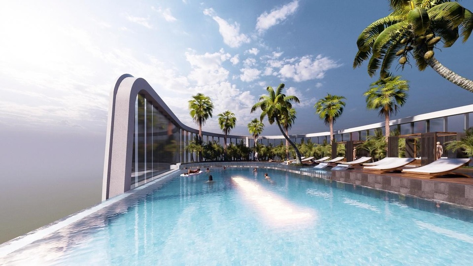 Tổ hợp 16 hồ bơi rộng 4.000 m2 tại dự án “homes resort” ven công viên Mũi Đèn Đỏ Quận 7 - 2 Tổ hợp 16 hồ bơi rộng 4.000 m2 tại dự án “homes resort” ven công viên Mũi Đèn Đỏ Quận 7 - 2