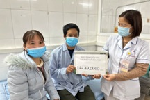 Người bố nghèo tràn dịch màng tim được giúp đỡ gần 230 triệu đồng