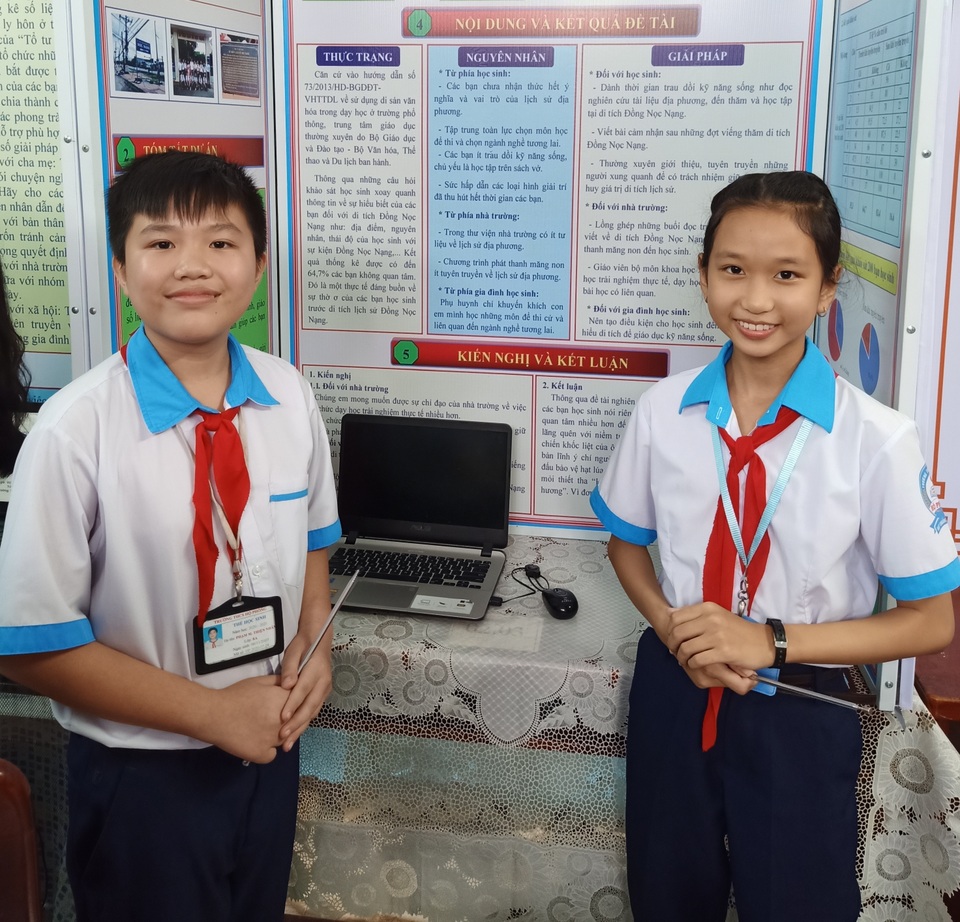 Học sinh lớp 8 bắt mạch sự thờ ơ của học sinh đối với di tích - 1 Học sinh lớp 8 bắt mạch sự thờ ơ của học sinh đối với di tích - 1
