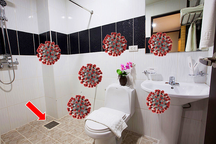 Bài học từ dịch SARS: Virus lây lan qua đường ống nước thải như thế nào?