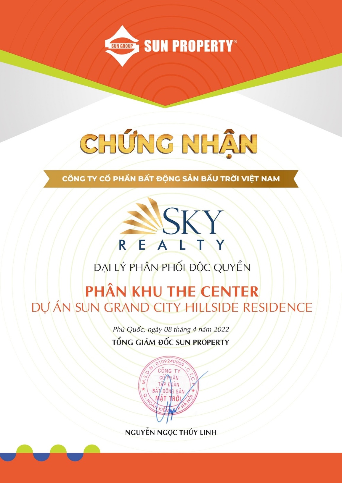 Sky Realty độc quyền phân phối The Center - Sun Grand City Hillside Residence của Sun Group - 2 Sky Realty độc quyền phân phối The Center - Sun Grand City Hillside Residence của Sun Group - 2
