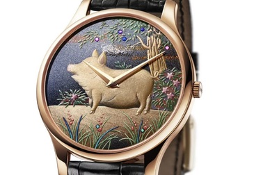 Chiêm ngưỡng 7 chiếc đồng hồ tựa như những tác phẩm nghệ thuật đón năm Kỷ Hợi