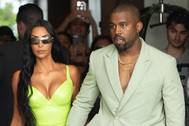 Kim Kardashian ít có liên hệ với Kanye West