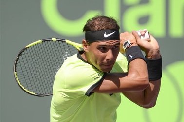 Miami Open: Nadal vào bán kết, Nishikori bị loại