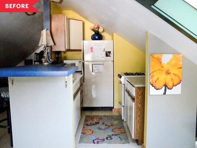Căn phòng áp mái rộng 74.3m2 ở Massachusetts lộn xộn và tẻ nhạt đẹp bất ngờ sau khi tu sửa - Ảnh 1. Căn phòng áp mái rộng 74.3m2 ở Massachusetts lộn xộn và tẻ nhạt đẹp bất ngờ sau khi tu sửa - Ảnh 1.