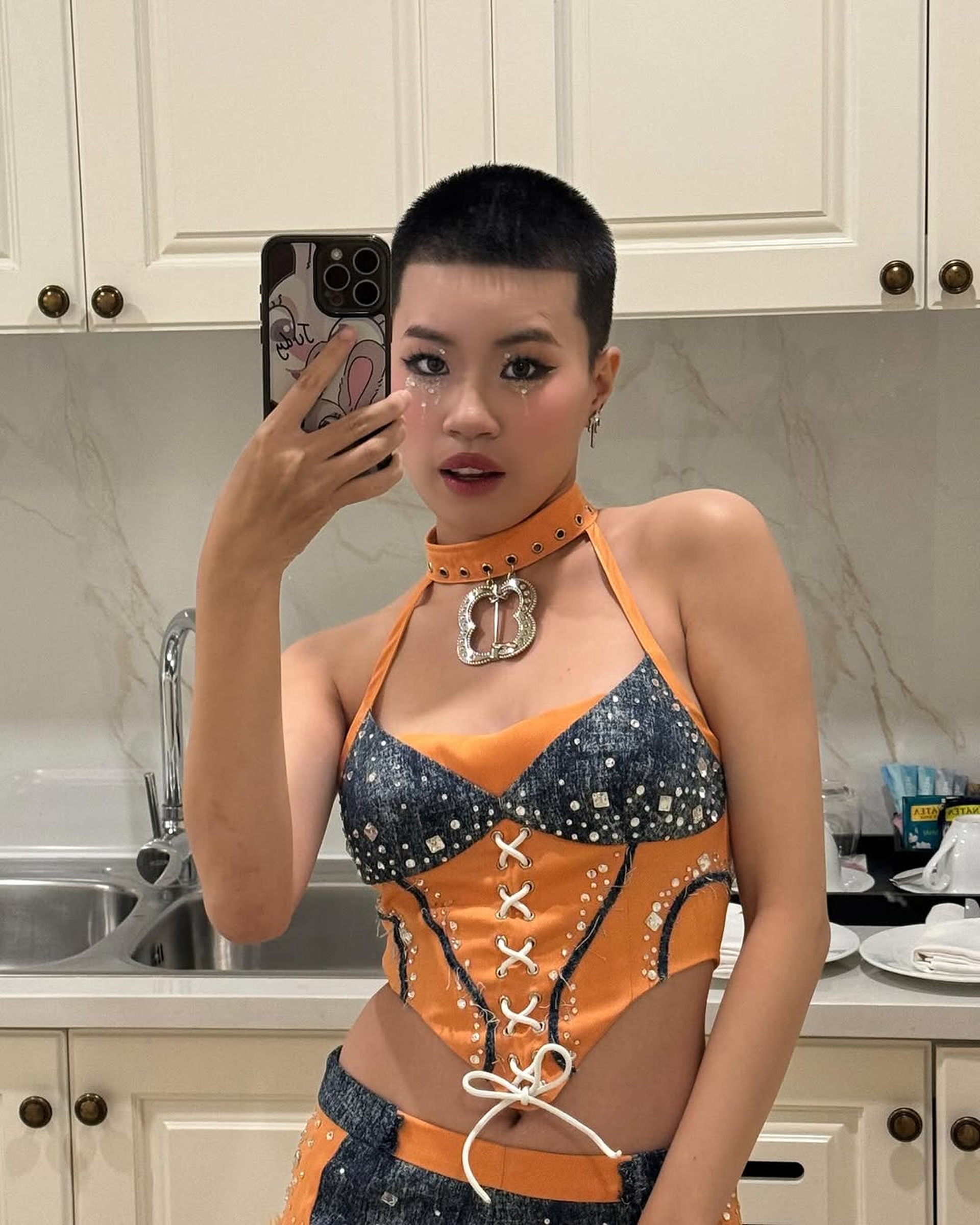 Rapper Pháo tuổi 22: Nhan sắc thăng hạng, từng để đầu đinh gây sốc - 8 Rapper Pháo tuổi 22: Nhan sắc thăng hạng, từng để đầu đinh gây sốc - 8