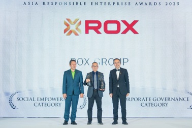 Sáng tạo trong quản trị và CSR, ROX Group được vinh danh tại AREA 2025