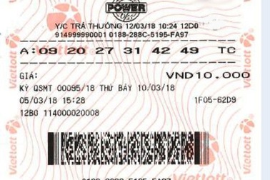 Lộ diện chủ nhân tấm vé số trúng giải Jackpot 2 “khủng” nhất