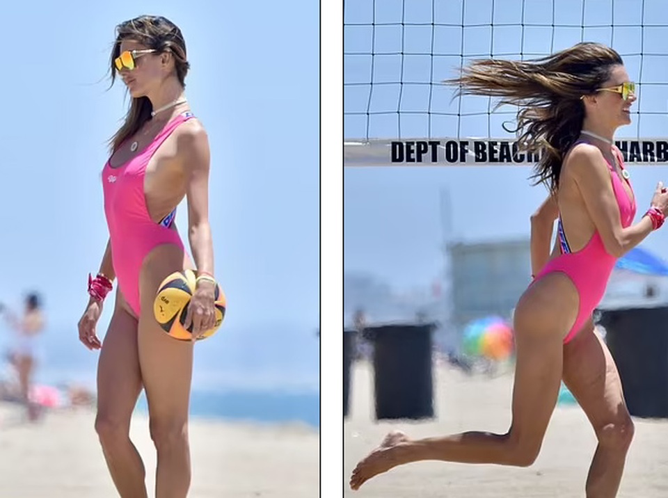 40 tuổi, siêu mẫu Alessandra Ambrosio vẫn đẹp bốc lửa - 6