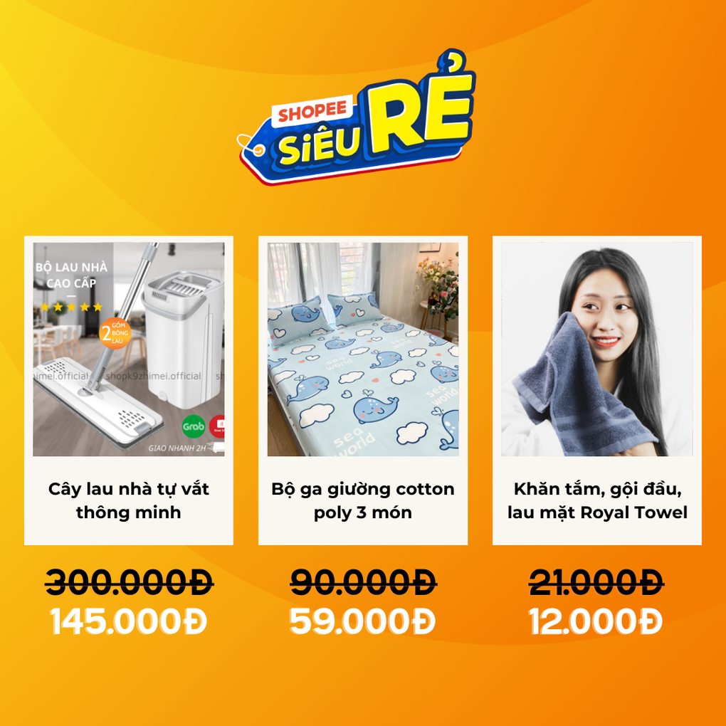Mua sắm Tết tiết kiệm cùng loạt giảm giá mỗi ngày trên kênh livestream Shopee Siêu Rẻ - 5 Mua sắm Tết tiết kiệm cùng loạt giảm giá mỗi ngày trên kênh livestream Shopee Siêu Rẻ - 5