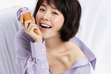 Nữ diễn viên Han Ji Min quảng cáo thời trang nam