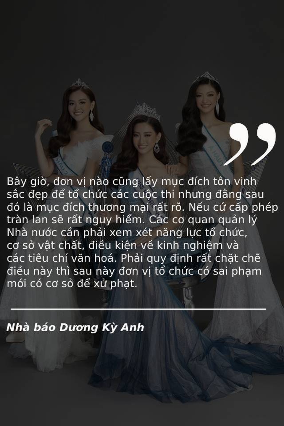 Tranh luận việc “cởi trói” cho các cuộc thi sắc đẹp mà không loạn danh hiệu - 1