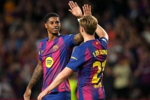 Rashford lập cú đúp, Barcelona thắng 6-1 ở Champions League