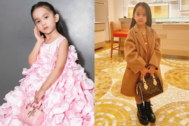 Con gái NTK Đỗ Mạnh Cường diện túi xách giá hàng chục triệu đồng