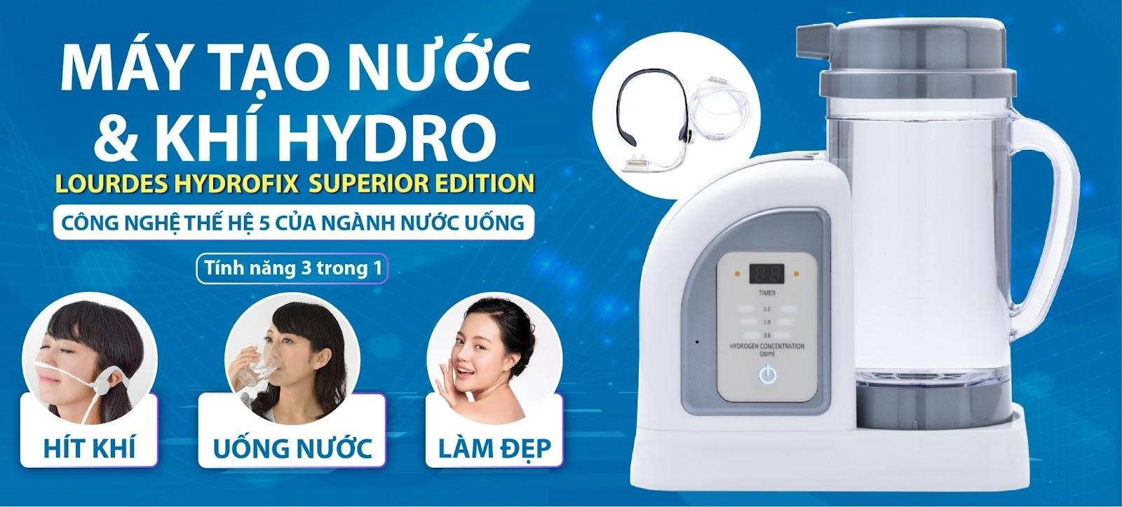 Kim Long Phát đơn vị phân phối độc quyền máy tạo nước và khí Hydro của H2 Factory INC. - Nhật Bản - 1