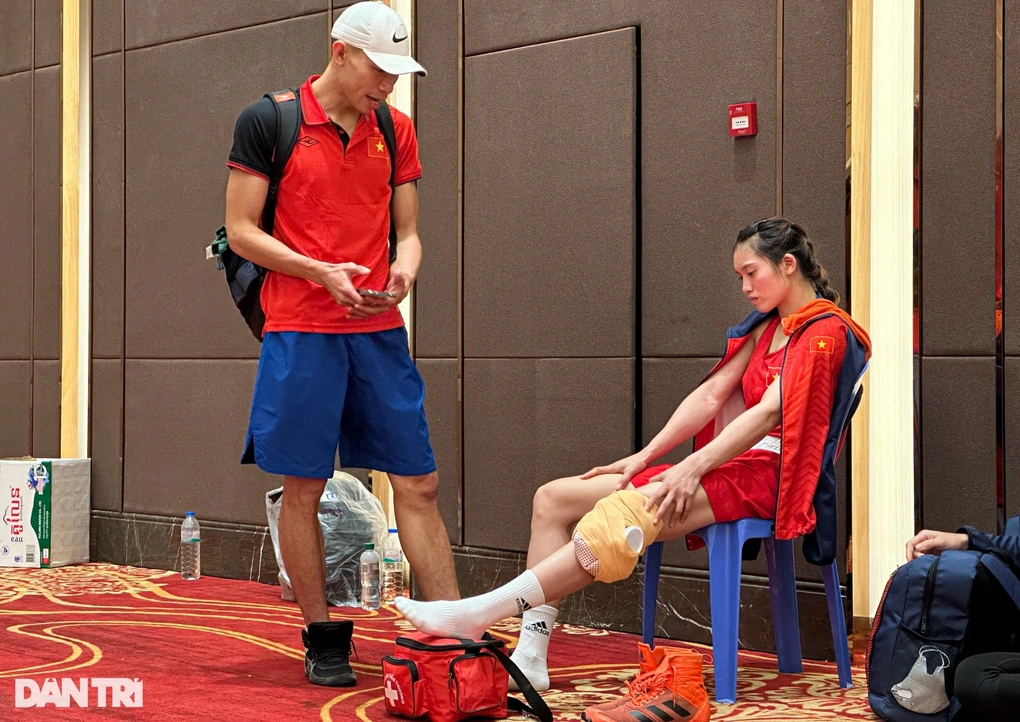 Nguyễn Thị Tâm bị đứt hoàn toàn dây chằng chéo đầu gối - 1 Nguyễn Thị Tâm bị đứt hoàn toàn dây chằng chéo đầu gối - 1