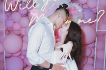 Hot boy Trí "thịt bòa" bất ngờ cầu hôn bạn gái Hà My