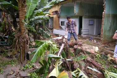 Lào Cai: Lũ ống lớn đột ngột xuất hiện trong đêm 