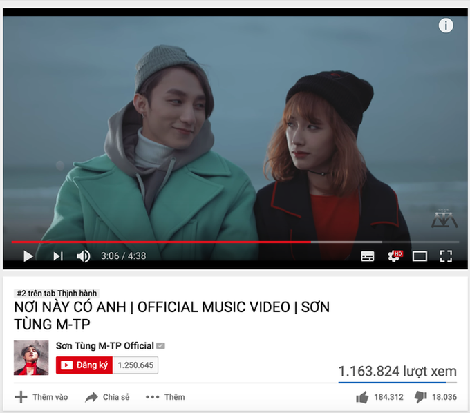 10 MV đạt 1 triệu view nhanh nhất Vpop: Jack vượt lên Sơn Tùng chiếm đến 4 vị trí, Độ Mixi nhanh hơn cả Hương Giang lẫn Erik - Ảnh 15.