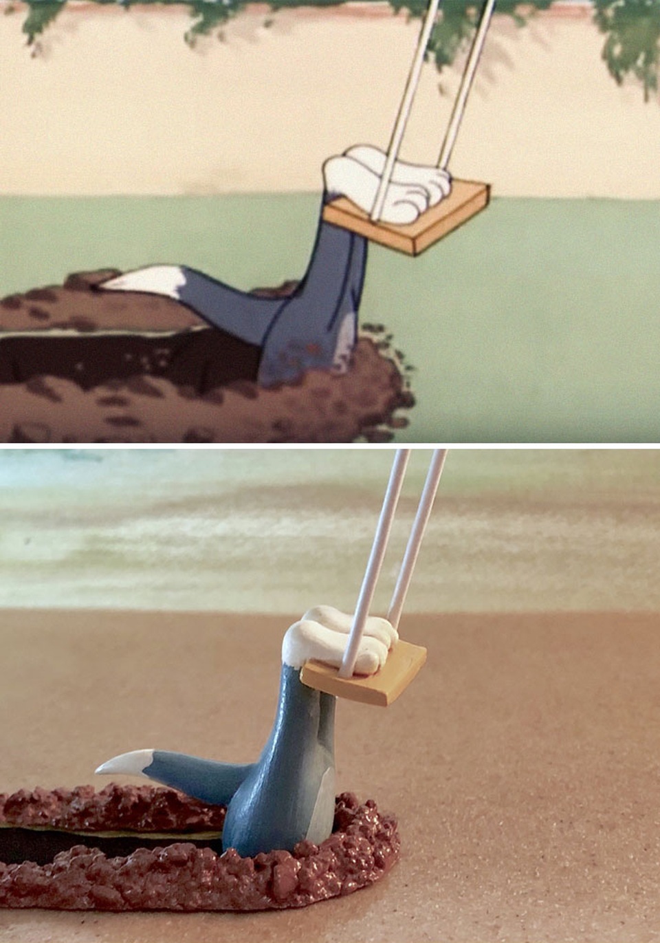 “Tom Jerry” trong những tác phẩm hài hước của nghệ sĩ điêu khắc - 1 “Tom Jerry” trong những tác phẩm hài hước của nghệ sĩ điêu khắc - 1