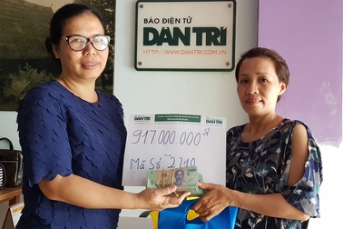 Bạn đọc Dân trí giúp đỡ “bé gái bị gia đình chối bỏ” hơn 900 triệu đồng