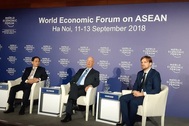 Lãnh đạo cấp cao các nước đã đến Hà Nội dự khai mạc WEF ASEAN 2018