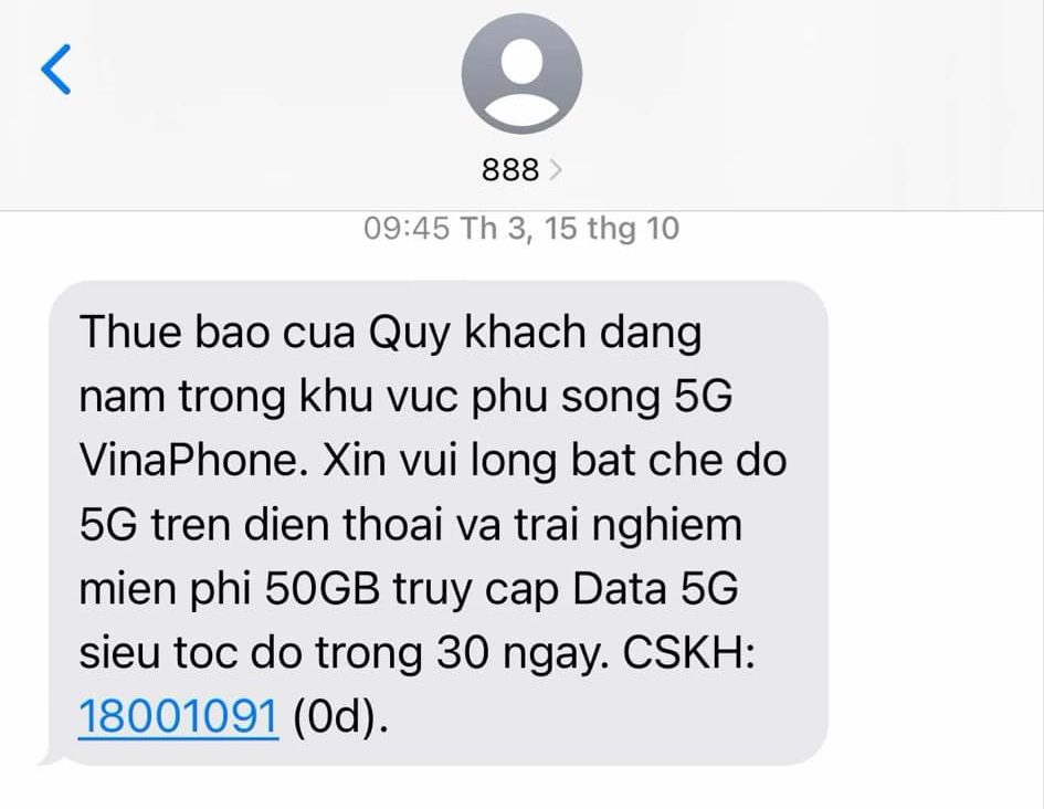 Cách nhận gói dữ liệu 5G miễn phí từ Viettel và Vinaphone - 4