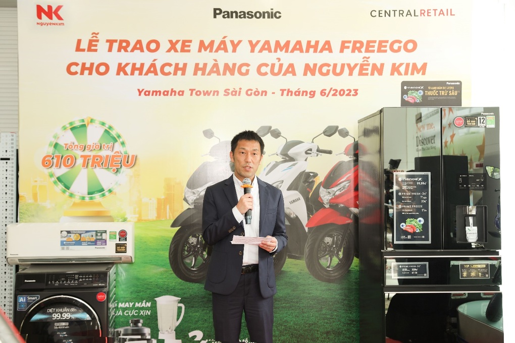 50 chiếc xe máy được Panasonic và đối tác trao tặng khách hàng - 3 50 chiếc xe máy được Panasonic và đối tác trao tặng khách hàng - 3