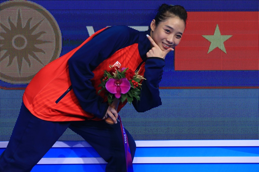 Người đẹp Wushu Dương Thúy Vi tiết lộ kỷ niệm 3 lần giành huy chương Asiad - 5