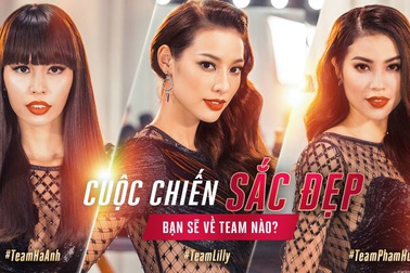 Hà Anh - Phạm Hương - Lilly Nguyễn đọ tóc đẹp