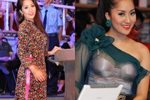 Sau váy voan gây tranh cãi, Khánh Thi diện áo dài